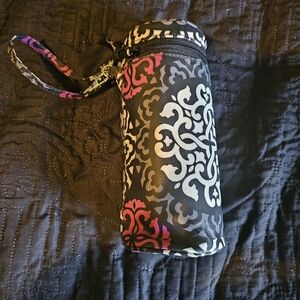 Vera Bradley insulated bottle holder with‎ handle